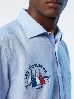 North Sails Camicia in lino Saint-Tropez*Uomo Outlet|Camicie
