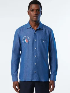 North Sails Camicia in lino Saint-Tropez*Uomo Outlet|Camicie