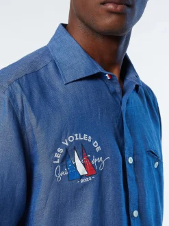 North Sails Camicia in lino Saint-Tropez*Uomo Outlet|Camicie