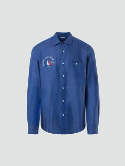 North Sails Camicia in lino Saint-Tropez*Uomo Outlet|Camicie