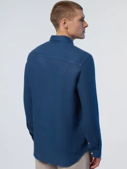 North Sails Camicia in lino tinta unita*Uomo Outlet|Camicie