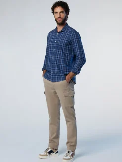 North Sails Camicia in popeline a quadri*Uomo Camicie