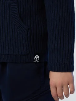 North Sails Cardigan a coste con cappuccio* Maglioni E Cardigan