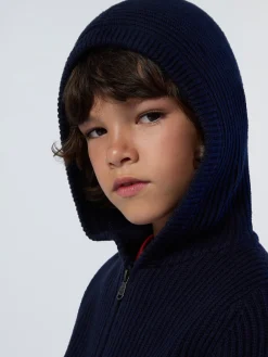 North Sails Cardigan con cappuccio e zip* Outlet|Maglioni E Cardigan