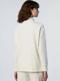 North Sails Felpa a collo alto con ricamo*Donna Felpe