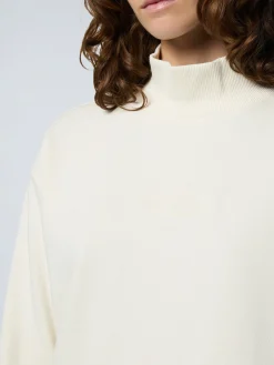 North Sails Felpa a collo alto con ricamo*Donna Felpe