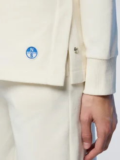 North Sails Felpa a collo alto con ricamo*Donna Felpe