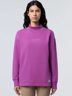 North Sails Felpa a collo alto con ricamo*Donna Felpe