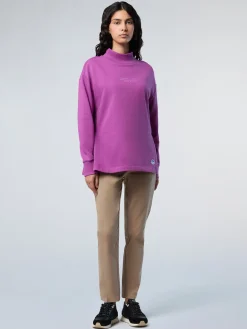 North Sails Felpa a collo alto con ricamo*Donna Felpe