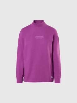 North Sails Felpa a collo alto con ricamo*Donna Felpe