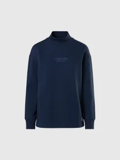 North Sails Felpa a collo alto con ricamo*Donna Felpe