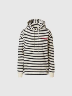 North Sails Felpa a righe con cappuccio*Donna Outlet|Felpe