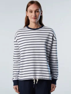 North Sails Felpa a righe con coulisse*Donna Outlet|Felpe