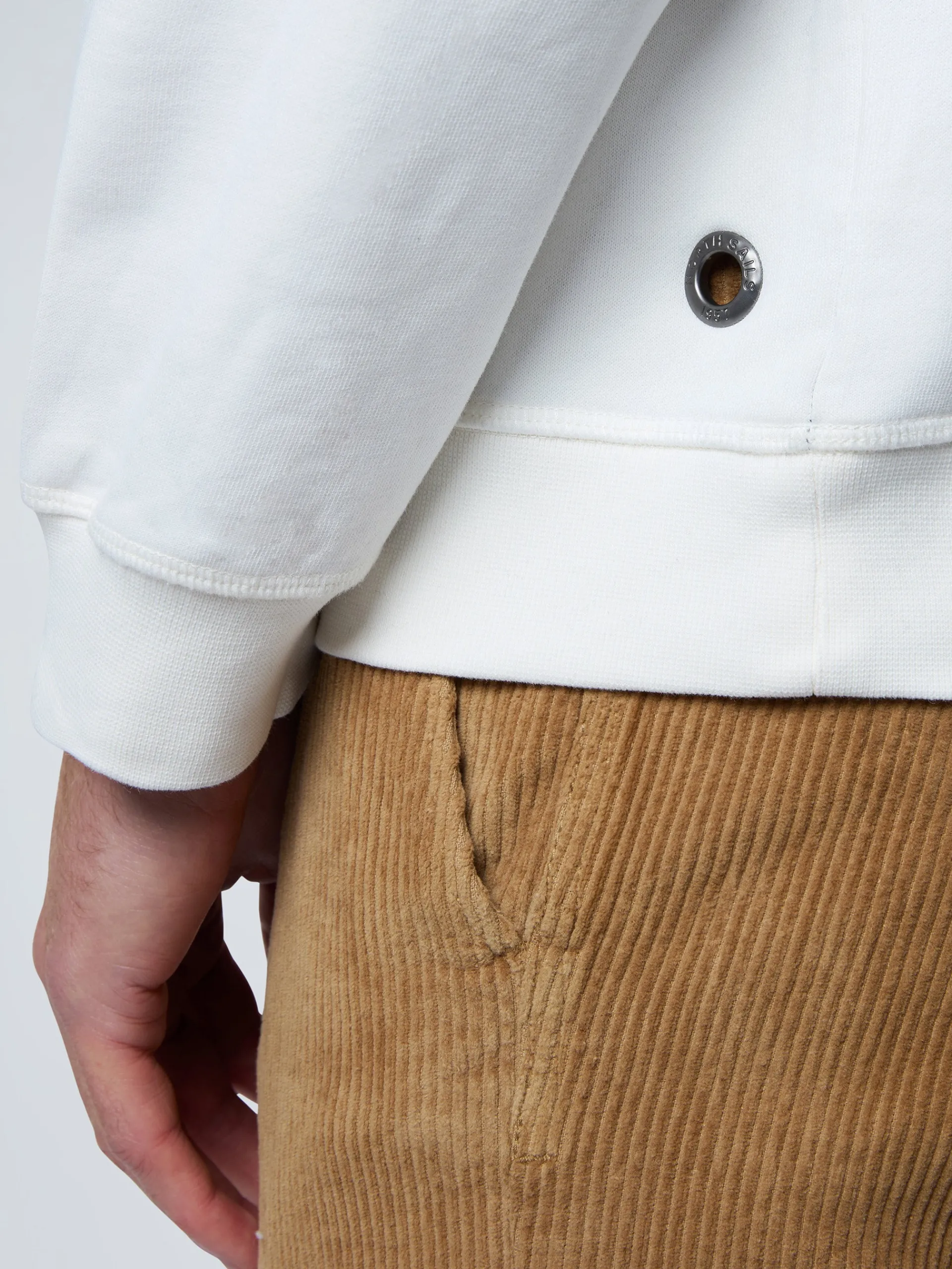 North Sails Felpa color block con ricamo*Uomo Shop By Look|Felpe