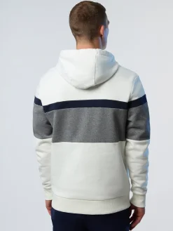 North Sails Felpa color block e cappuccio*Uomo Felpe