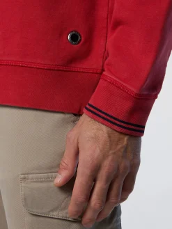 North Sails Felpa con bandiere ricamate*Uomo Felpe