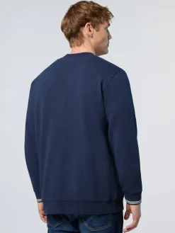 North Sails Felpa con bandiere ricamate*Uomo Felpe