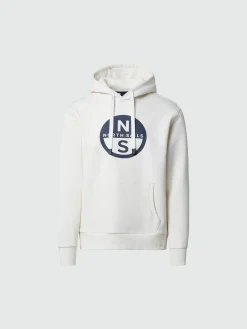 North Sails Felpa con cappuccio e maxi stampa*Uomo Felpe