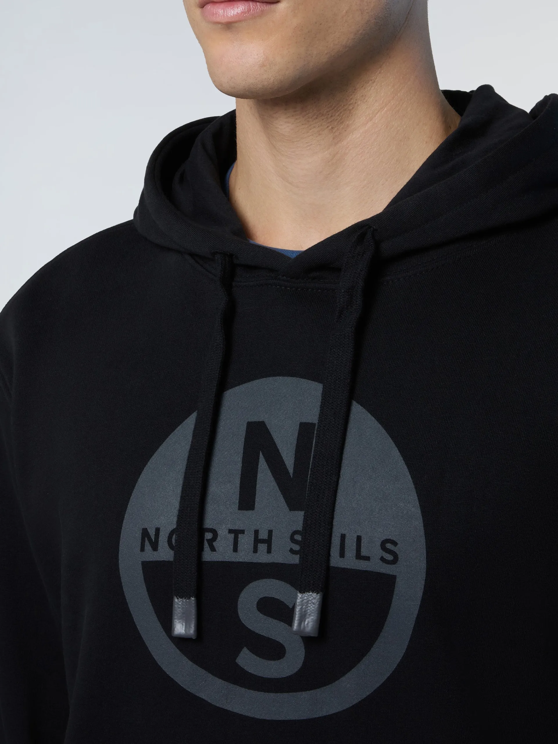 North Sails Felpa con cappuccio e maxi stampa*Uomo Felpe