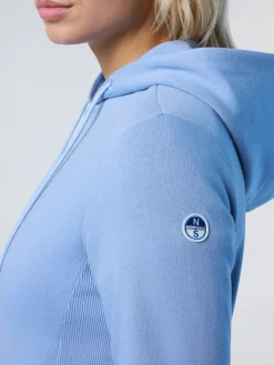 North Sails Felpa con cappuccio e ricamo*Donna Shop By Look|Felpe