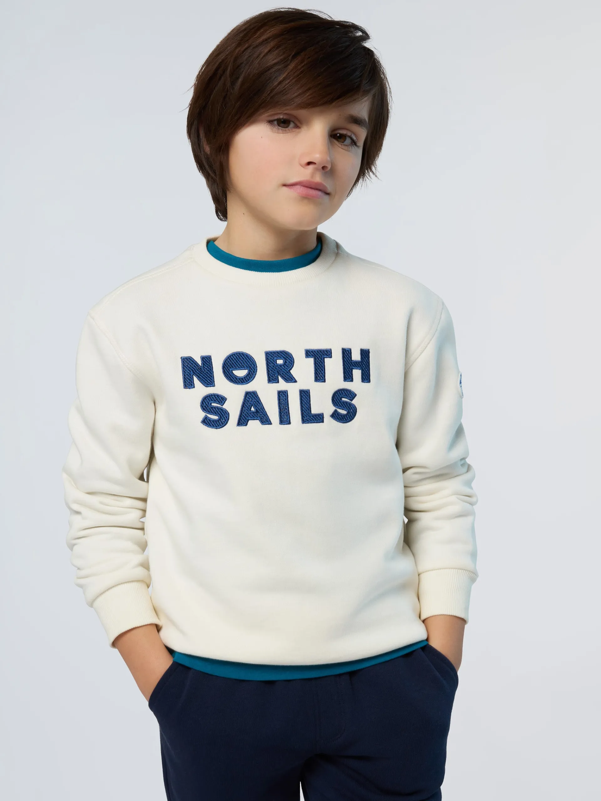 North Sails Felpa con cappuccio e ricamo* Felpe