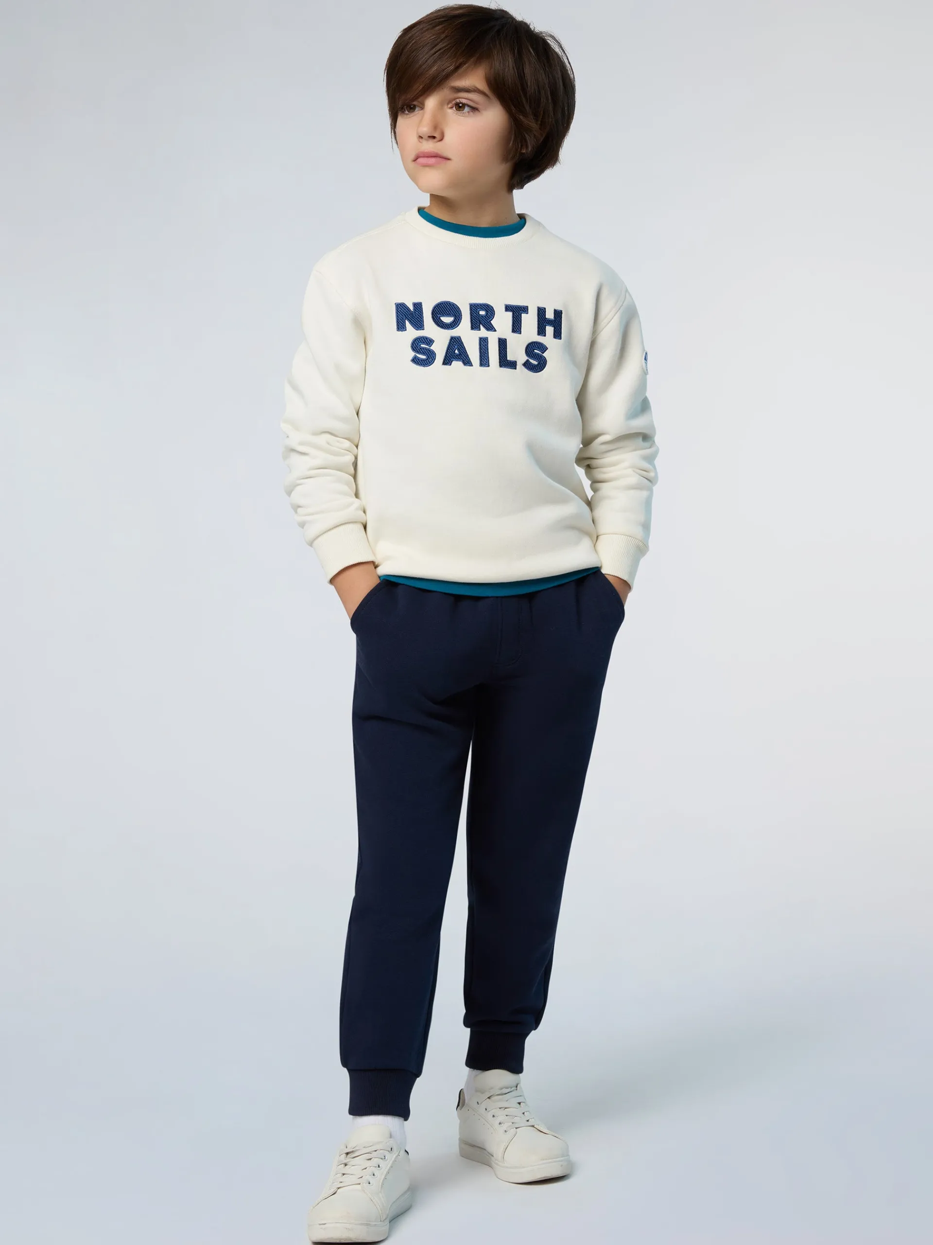 North Sails Felpa con cappuccio e ricamo* Felpe