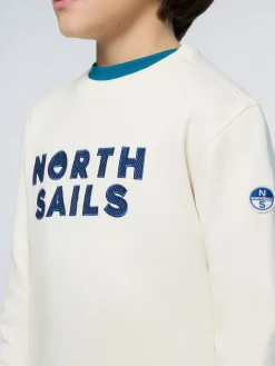 North Sails Felpa con cappuccio e ricamo* Felpe