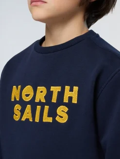 North Sails Felpa con cappuccio e ricamo* Felpe