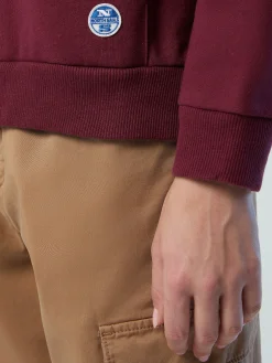 North Sails Felpa con cappuccio e stampa*Donna Outlet|Felpe