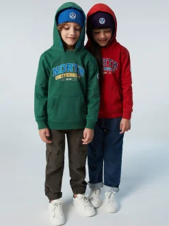 North Sails Felpa con cappuccio e stampa* Outlet