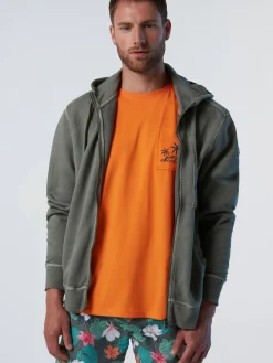 North Sails Felpa con cappuccio e stampa*Uomo Outlet|Felpe