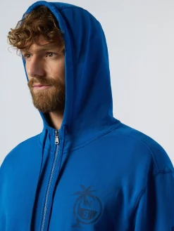 North Sails Felpa con cappuccio e stampa*Uomo Outlet|Felpe