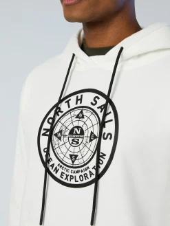 North Sails Felpa con cappuccio e stampa*Uomo Outlet|Felpe
