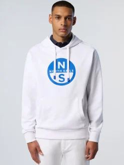 North Sails Felpa con cappuccio e stampa*Uomo Outlet|Felpe