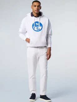 North Sails Felpa con cappuccio e stampa*Uomo Outlet|Felpe