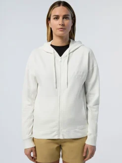 North Sails Felpa con cappuccio e zip*Donna Outlet|Felpe