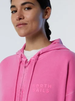 North Sails Felpa con cappuccio e zip*Donna Outlet|Felpe