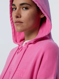 North Sails Felpa con cappuccio e zip*Donna Outlet|Felpe