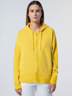 North Sails Felpa con cappuccio e zip*Donna Outlet|Felpe