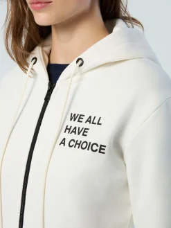 North Sails Felpa con cappuccio e zip*Donna Outlet|Felpe