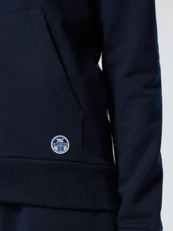 North Sails Felpa con cappuccio e zip*Donna Outlet|Felpe