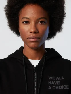 North Sails Felpa con cappuccio e zip*Donna Outlet|Felpe