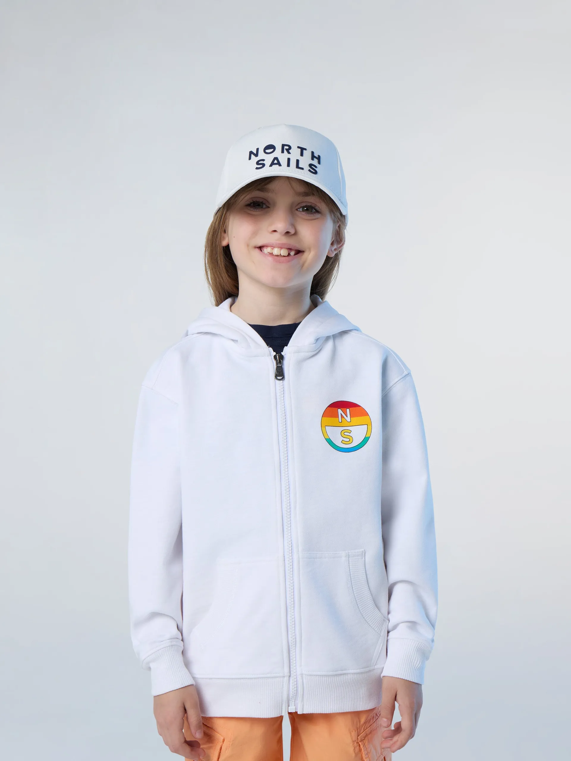 North Sails Felpa con cappuccio e zip* Outlet