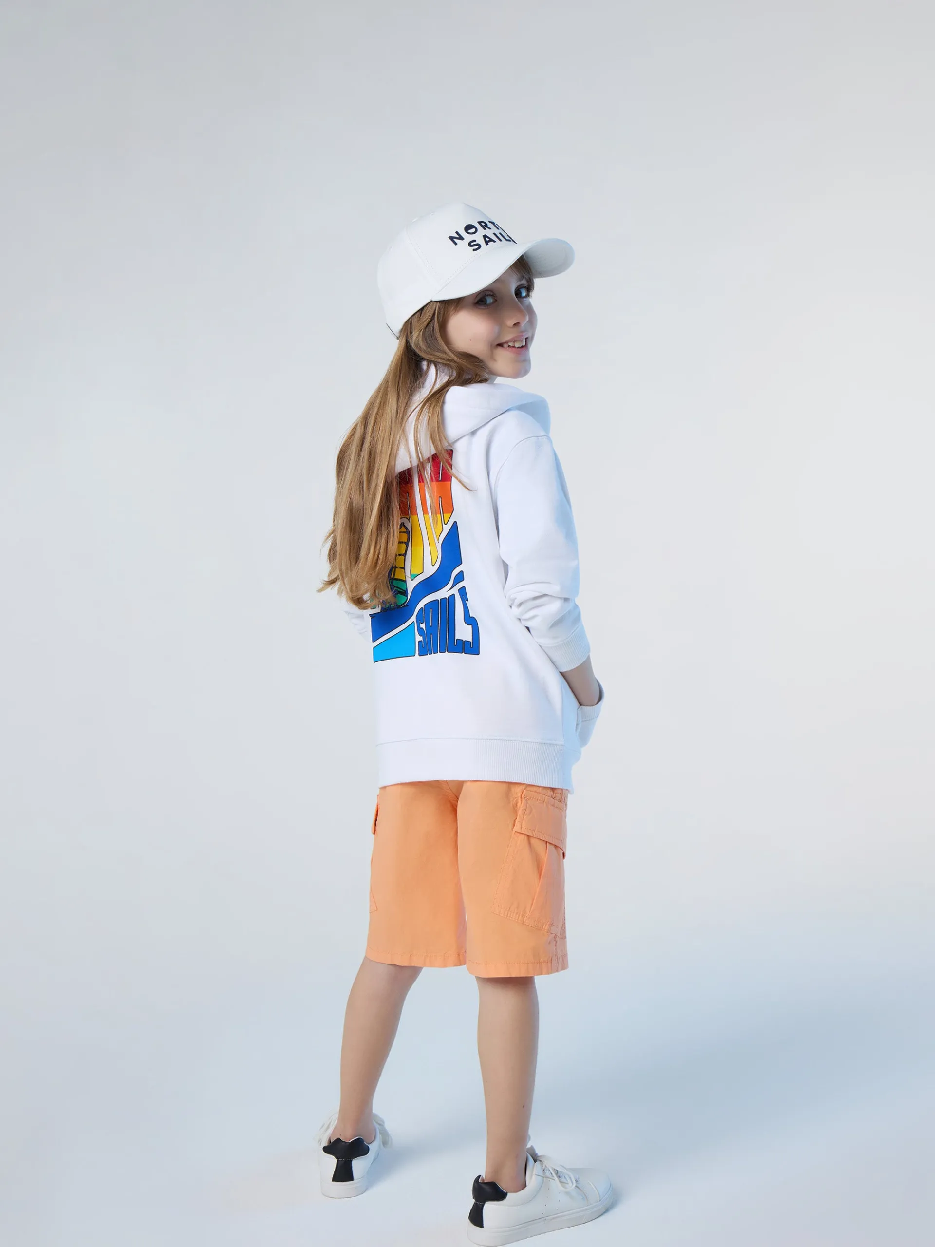 North Sails Felpa con cappuccio e zip* Outlet