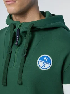North Sails Felpa con cappuccio e zip*Uomo Felpe