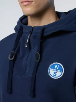 North Sails Felpa con cappuccio e zip*Uomo Felpe
