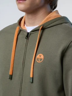 North Sails Felpa con logo in gomma*Uomo Outlet|Felpe