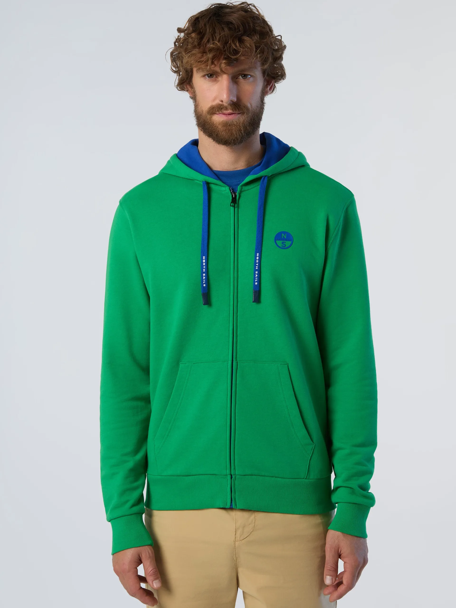 North Sails Felpa con logo in gomma*Uomo Outlet|Felpe