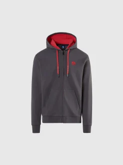 North Sails Felpa con logo in gomma*Uomo Outlet|Felpe