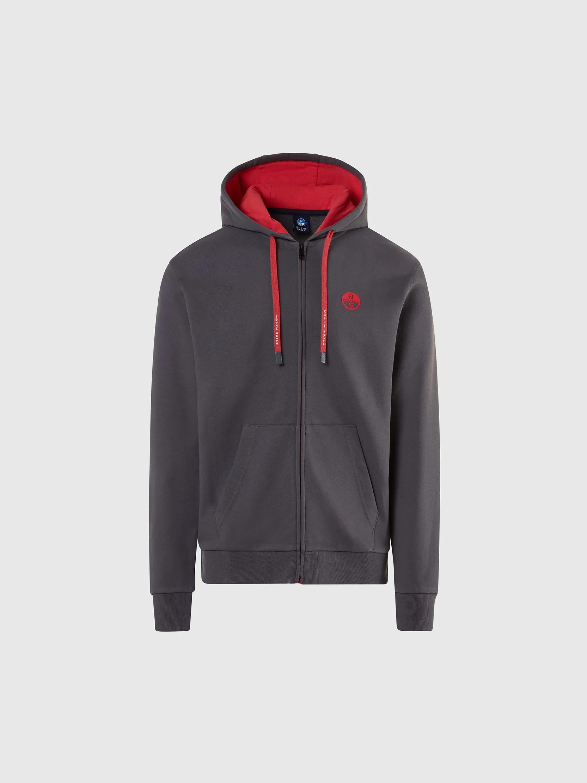 North Sails Felpa con logo in gomma*Uomo Outlet|Felpe